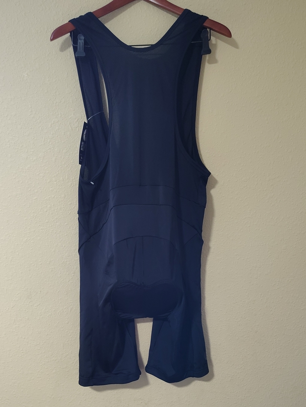 Fat Lad At The Back Essential Padded Bib Cycling Shorts Size 7 Cyclist Black - Picture 5 of 16